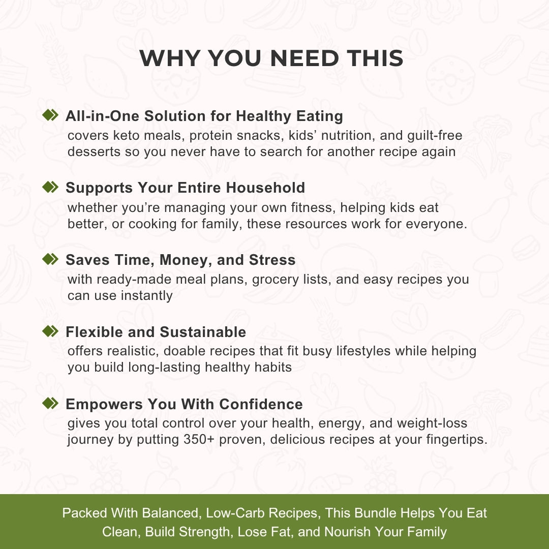 The Health & Nutrition Bundle – Balanced Recipes for Everybody