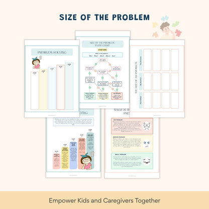 ADHD Executive Functioning Worksheet Bundle for Kids & Teens | Emotional Regulation, Time Management & Focus Tools (130+ Pages)