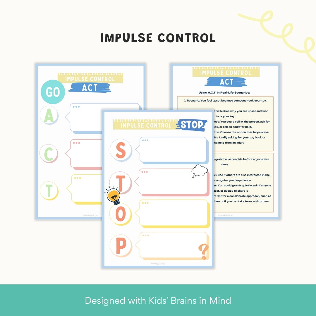 Kids Therapy Bundle – 260+ Pages of Coping Skills, Emotions & Mental Health Worksheets for Kids