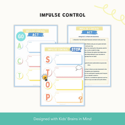 Kids Therapy Bundle – 260+ Pages of Coping Skills, Emotions & Mental Health Worksheets for Kids