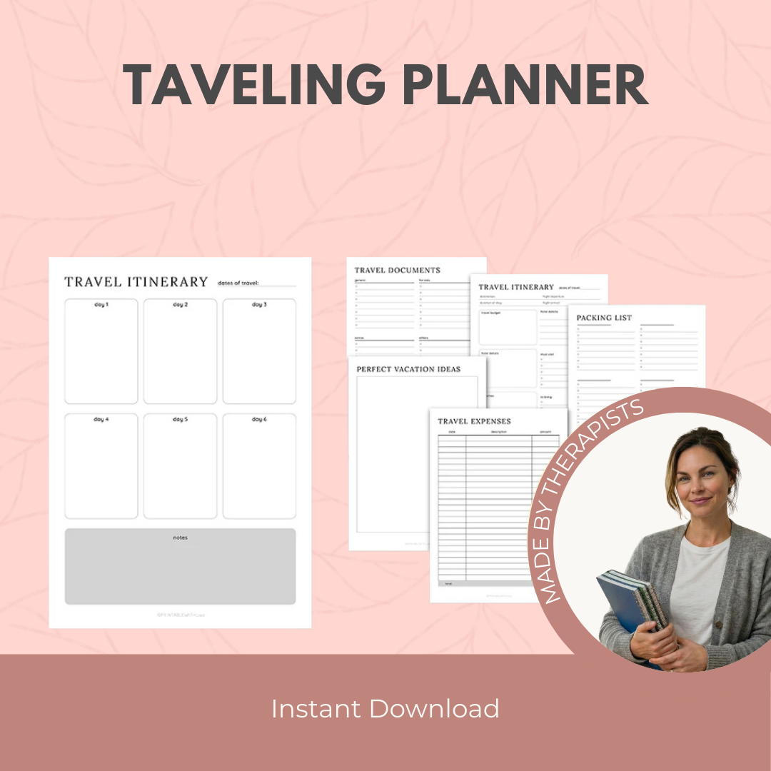 Ultimate ADHD Planner Bundle, ADHD Journal, ADHD Productivity Planner, ADHD Life Planner, Printable ADHD Planner Wiseovia