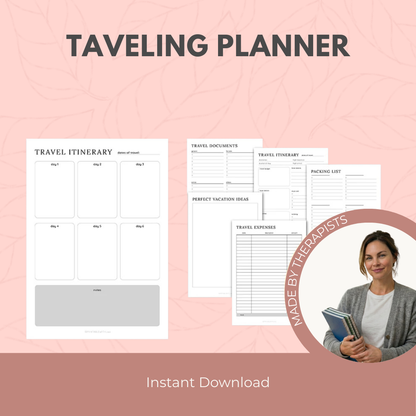 Ultimate ADHD Planner Bundle, ADHD Journal, ADHD Productivity Planner, ADHD Life Planner, Printable ADHD Planner Wiseovia