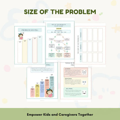 ADHD Executive Functioning Worksheet Bundle for Kids & Teens | Emotional Regulation, Time Management & Focus Tools (130+ Pages) Wiseovia