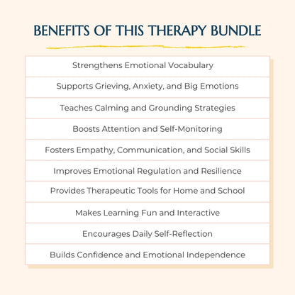 Kids Therapy & Emotional Regulation Master Bundle – Calm Big Feelings With Confidence