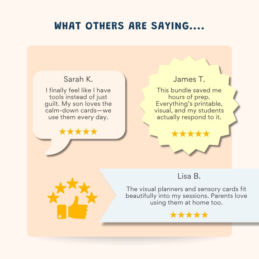 ADHD Executive Functioning Worksheet Bundle for Kids & Teens | Emotional Regulation, Time Management & Focus Tools (130+ Pages)