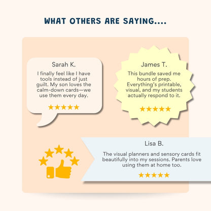 ADHD Executive Functioning Worksheet Bundle for Kids & Teens | Emotional Regulation, Time Management & Focus Tools (130+ Pages)