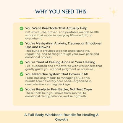 The Ultimate Mental Health & Therapy Bundle – Heal Anxiety, OCD, and Trauma