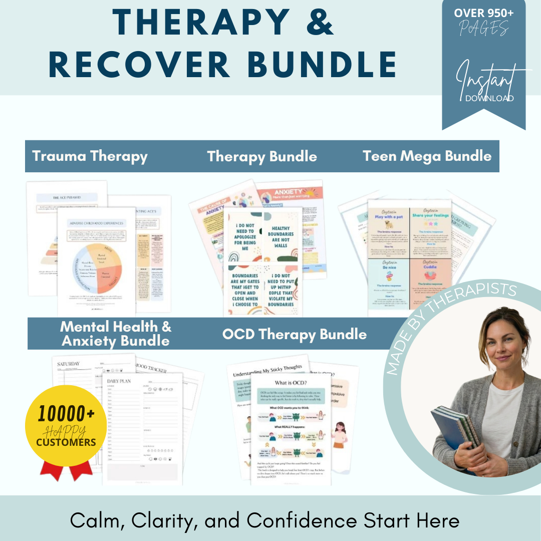 Therapy and Recovery Bundle – Calm Anxiety, Heal Trauma, Reclaim Peace Wiseovia