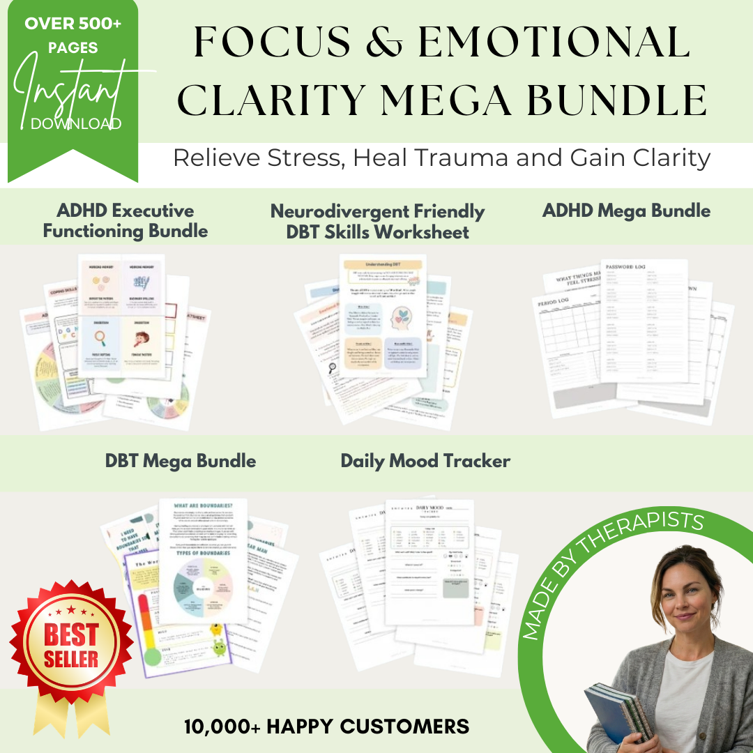Focus & Emotional Clarity Bundle – Plan, Regulate & Thrive Wiseovia