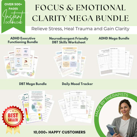 Focus & Emotional Clarity Bundle – Plan, Regulate & Thrive Wiseovia