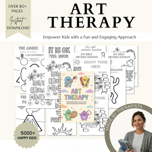 Art Therapy Worksheets For Mental Health 90% Off, Self-esteem, and Confidence. Therapy Book for Parents, counselors, therapists, and psychologists. Wiseovia