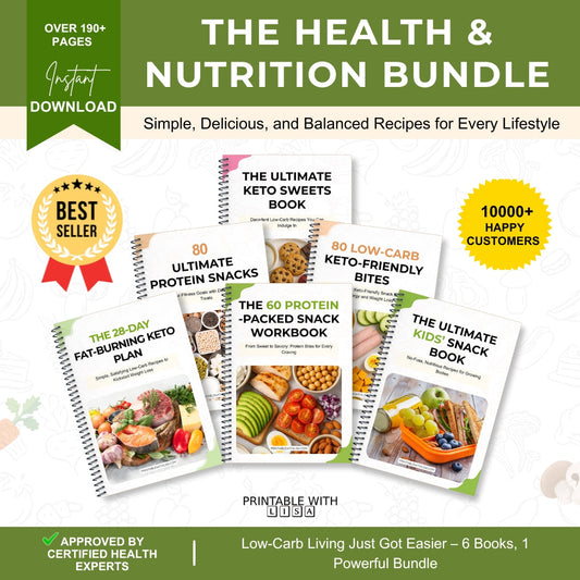 The Health & Nutrition Bundle – Balanced Recipes for Everybody