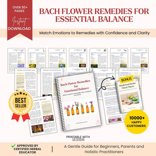 Bach Flower Remedies for Emotional Balance – 38 Healing Remedies Through Nature