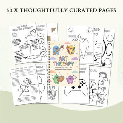 Art Therapy Worksheets For Mental Health 90% Off, Self-esteem, and Confidence. Therapy Book for Parents, counselors, therapists, and psychologists. Wiseovia