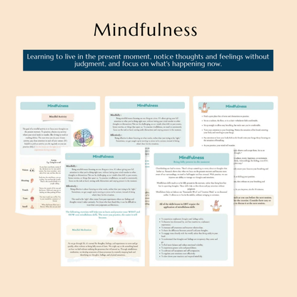 Neurodivergent Friendly DBT Skills, DBT Worksheets, DBT, Emotional Regulation, Neurodivergent, Autism, bpd, therapy worksheets, borderline Wiseovia