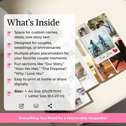 The Ultimate Couple’s Magazine – Personalize Your Love Story & Cherish Every Memory