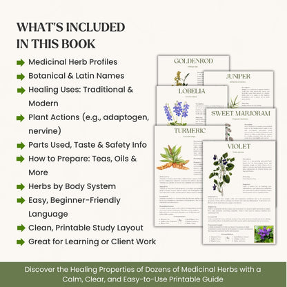 Herbal Healing Handbook – Your Natural Wellness Bible
