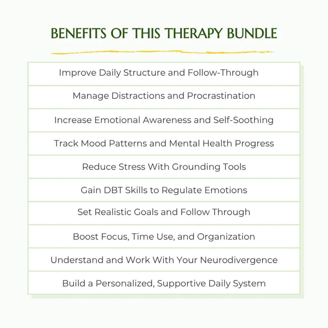 Focus & Emotional Clarity Bundle – Plan, Regulate & Thrive Wiseovia