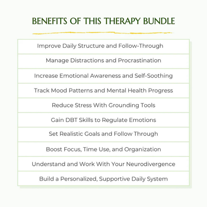Focus & Emotional Clarity Bundle – Plan, Regulate & Thrive Wiseovia