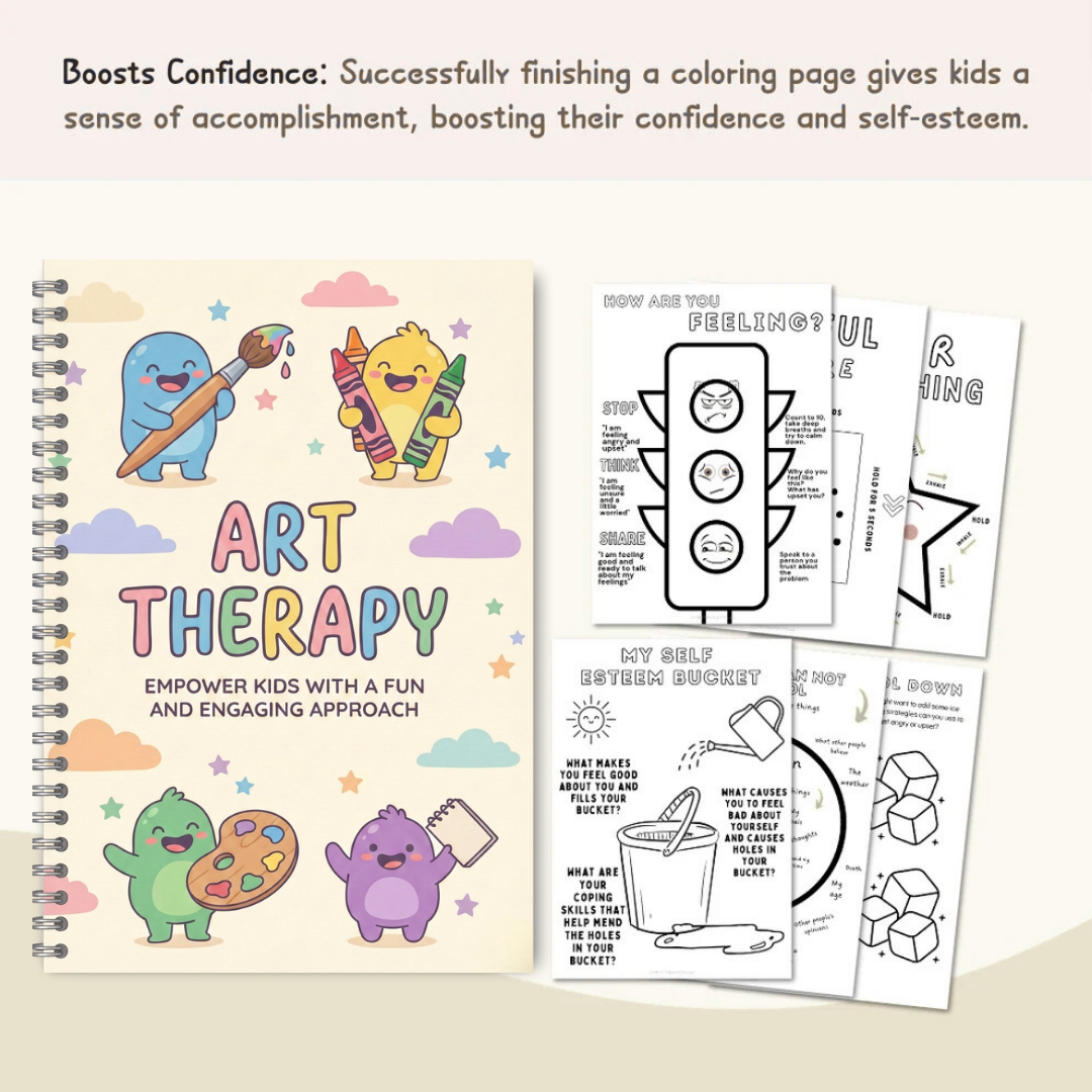 Art Therapy Worksheets For Mental Health 90% Off, Self-esteem, and Confidence. Therapy Book for Parents, counselors, therapists, and psychologists. Wiseovia