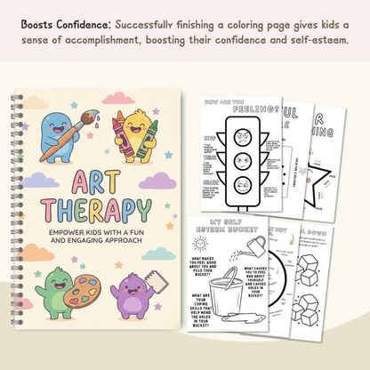 Art Therapy Worksheets For Mental Health 90% Off, Self-esteem, and Confidence. Therapy Book for Parents, counselors, therapists, and psychologists. Wiseovia