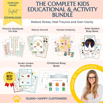 The Complete Kids Educational & Activity Bundle – Boost Reading, STEM & Motor Skills