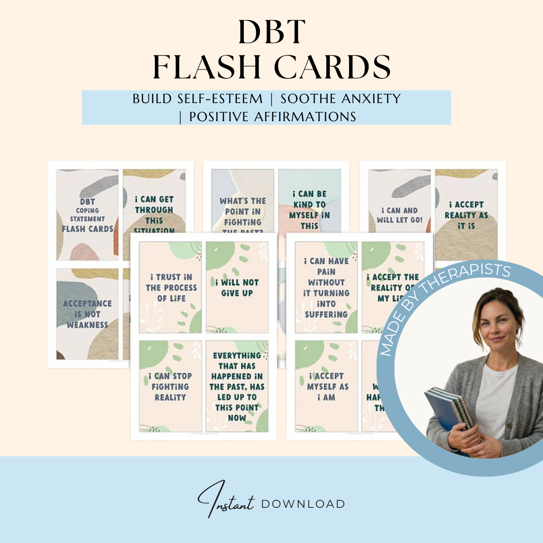 DBT Mega Bundle 90% off bundle, DBT Skills, DBT Workbook, Therapy Worksheet, Therapy Tools, DBT Flash Cards, DBT Cheat Sheet Wiseovia
