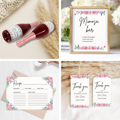 Blossom & Love Bridal Shower Collection – Elegant Templates & Fun Games for a Perfect Celebration
