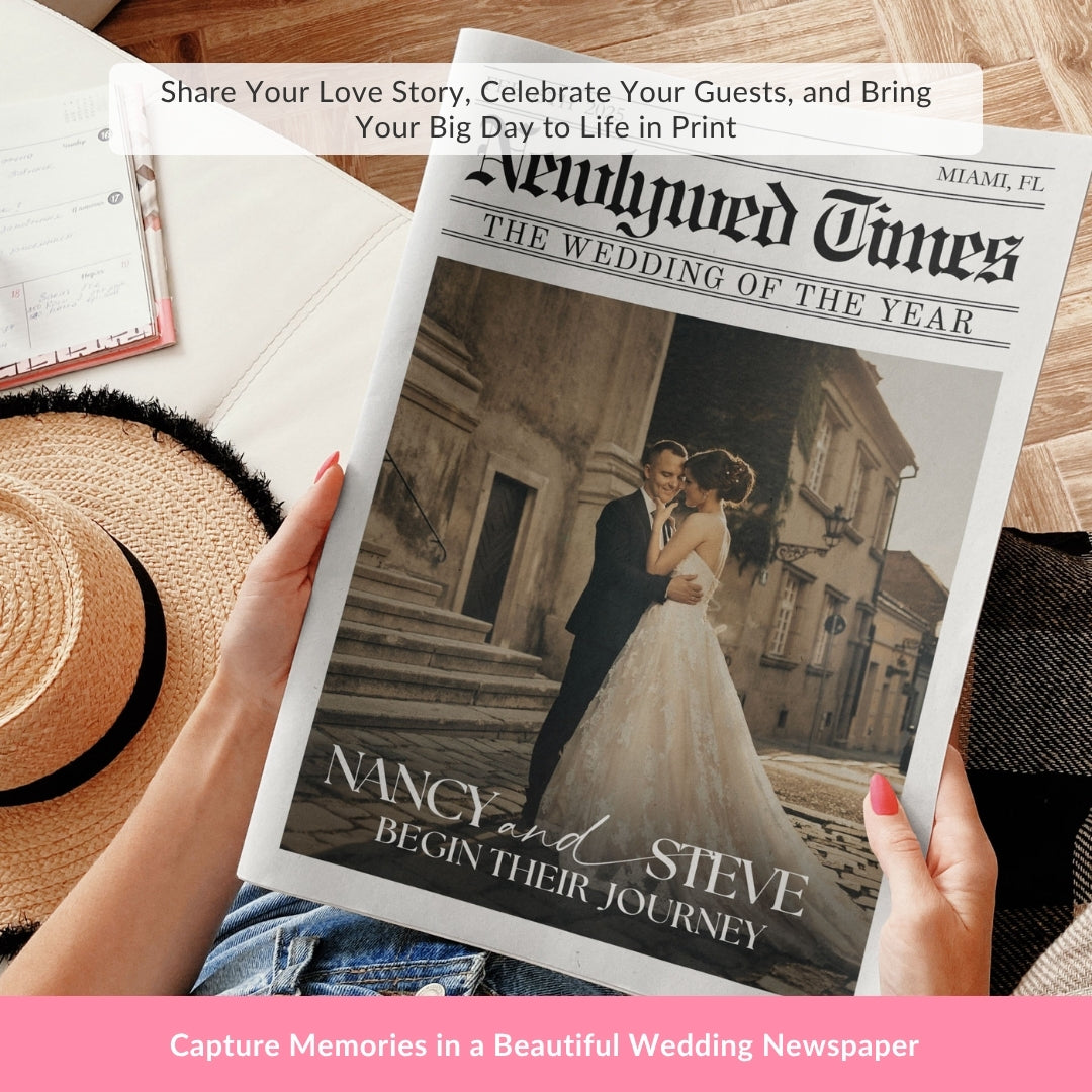 Couple Anniversary Newspaper Template – A Creative Touch for Your Big Day