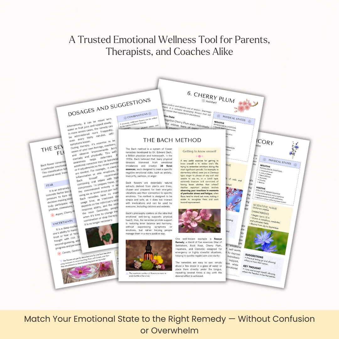 Bach Flower Remedies for Emotional Balance – 38 Healing Remedies Through Nature
