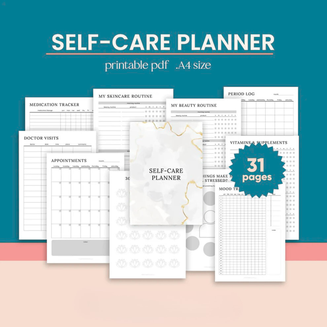 Mega ADHD Printable For Growth Mindset, ADHD Journal, ADHD Productivity Planner, ADHD Life Planner, Printable ADHD Planner Wiseovia