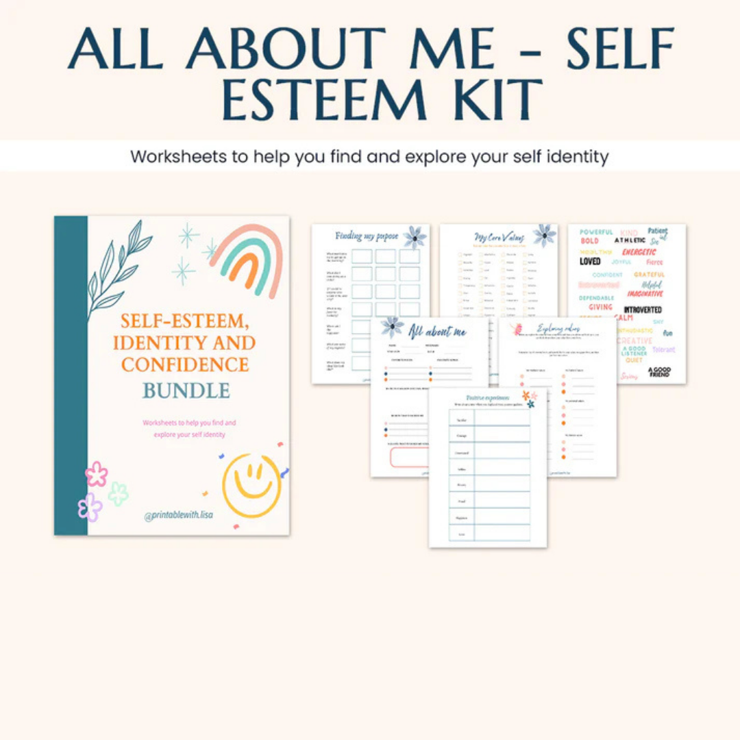 Therapy Worksheet 90% Off Bundle, Psychology Resources, Inner Critic, Boundaries, Trauma, Acceptance Therapy, Safety Plan, Planner, Affirmations, GAD Wiseovia