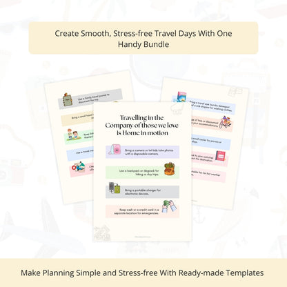 50 Stress-Free Travel Tips for Families – Your Calm & Happy Trip Companion