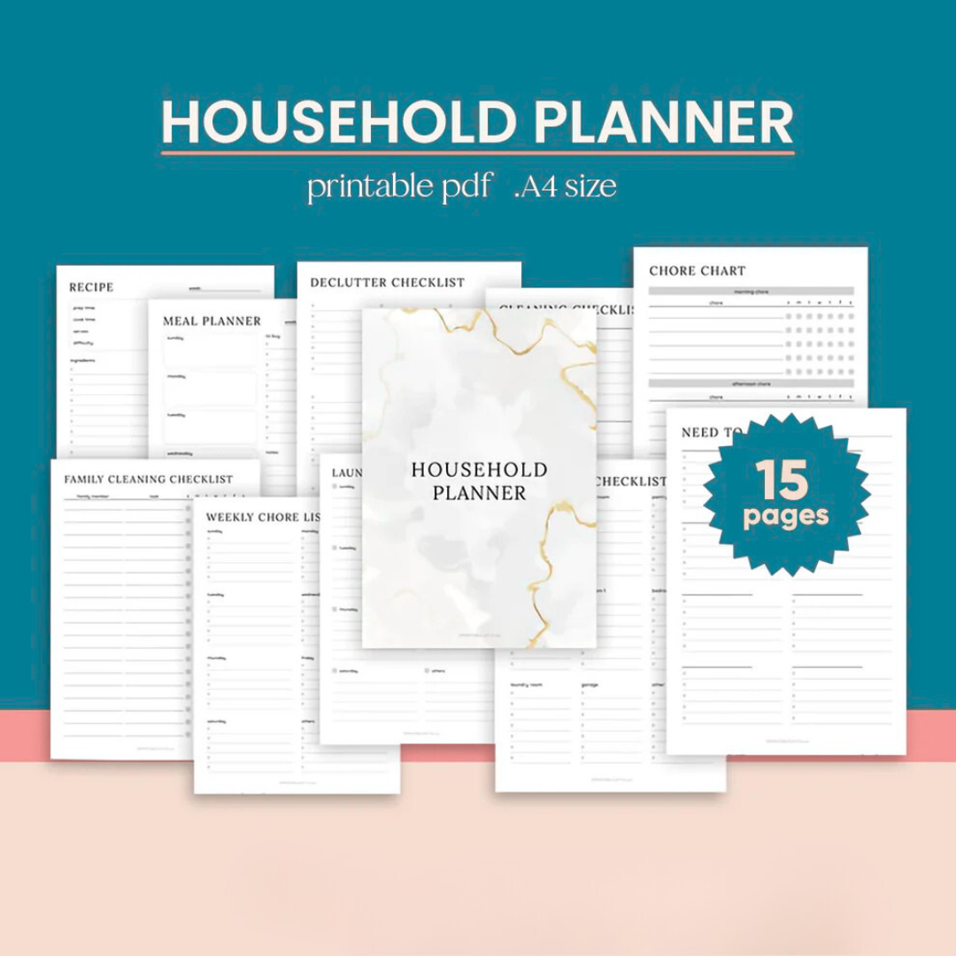 Mega ADHD Printable For Growth Mindset, ADHD Journal, ADHD Productivity Planner, ADHD Life Planner, Printable ADHD Planner Wiseovia