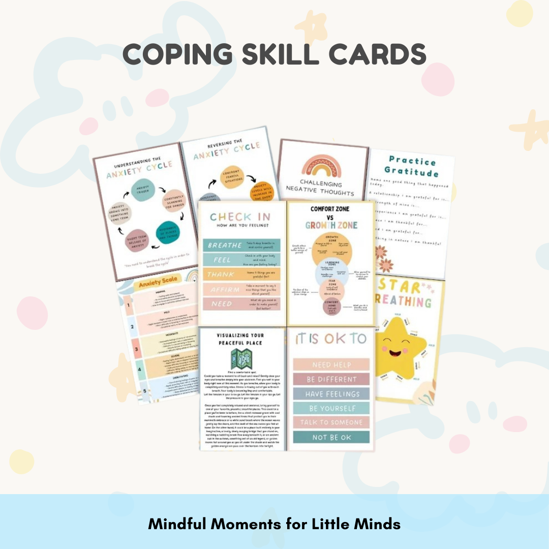 Kids Therapy Bundle – 260+ Pages of Coping Skills, Emotions & Mental Health Worksheets for Kids Wiseovia