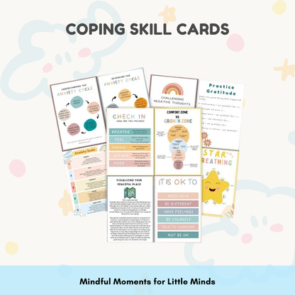 Kids Therapy Bundle – 260+ Pages of Coping Skills, Emotions & Mental Health Worksheets for Kids Wiseovia