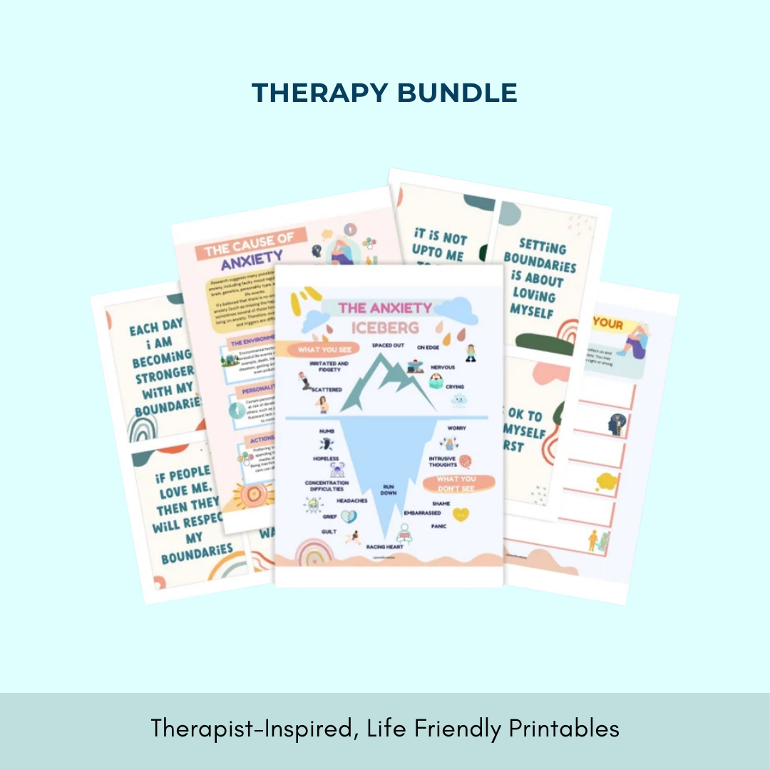Therapy and Recovery Bundle – Calm Anxiety, Heal Trauma, Reclaim Peace Wiseovia