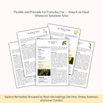 Bach Flower Remedies for Emotional Balance – 38 Healing Remedies Through Nature