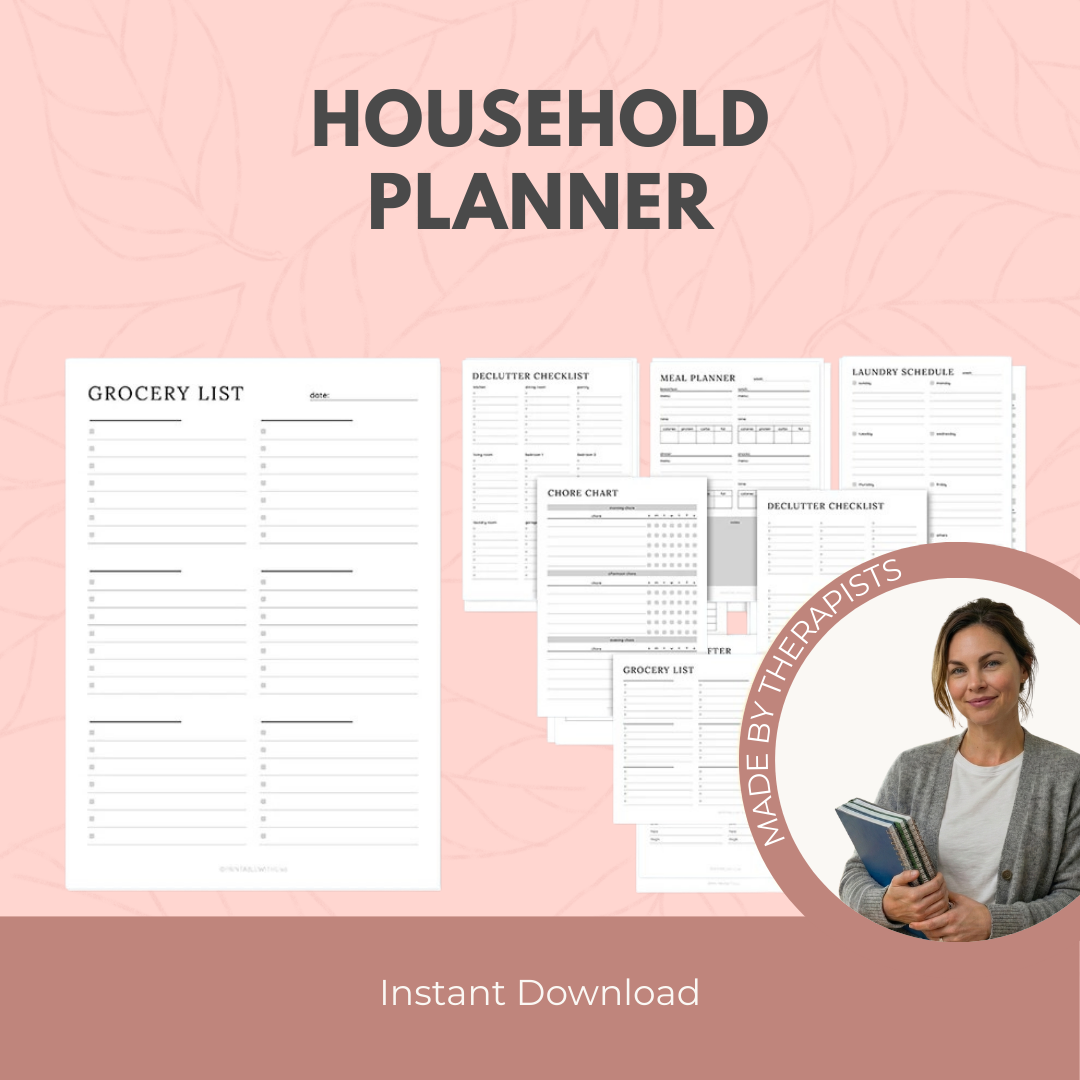 Ultimate ADHD Planner Bundle, ADHD Journal, ADHD Productivity Planner, ADHD Life Planner, Printable ADHD Planner Wiseovia