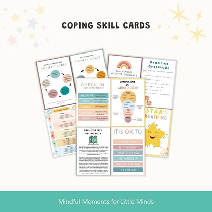 Kids Therapy Bundle – 260+ Pages of Coping Skills, Emotions & Mental Health Worksheets for Kids