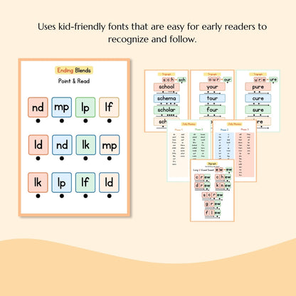 Phonics Workbook for Kids | CVC Words & Sight Words | Learn to Read Activity Book | Homeschool & Kindergarten
