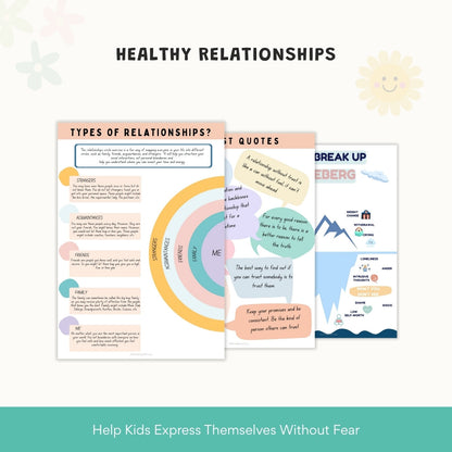 Kids Therapy Bundle – 260+ Pages of Coping Skills, Emotions & Mental Health Worksheets for Kids