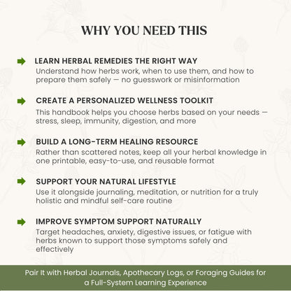 Herbal Healing Handbook – Your Natural Wellness Bible