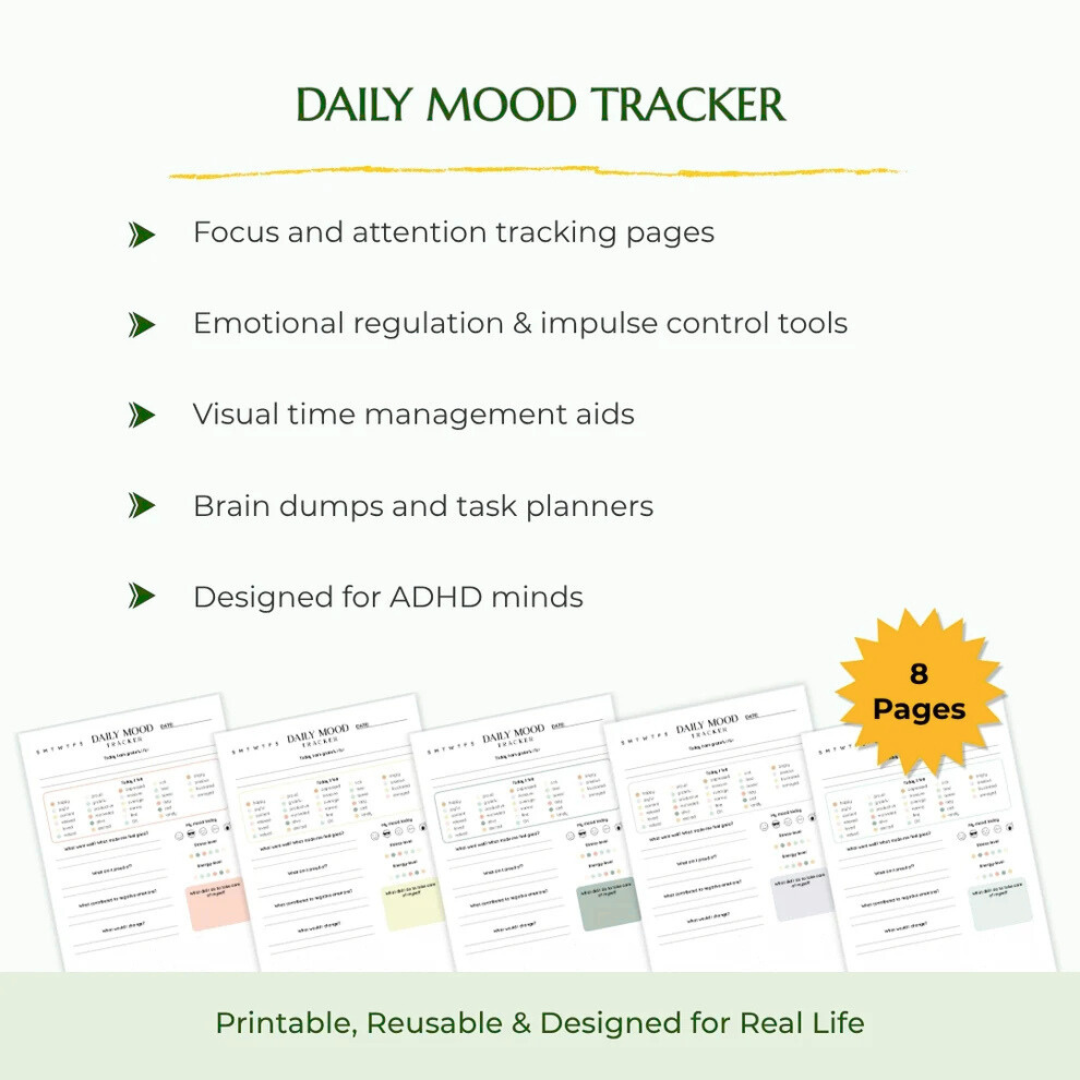 Focus & Emotional Clarity Bundle – Plan, Regulate & Thrive Wiseovia