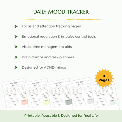 Focus & Emotional Clarity Bundle – Plan, Regulate & Thrive Wiseovia
