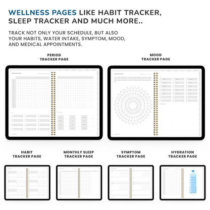 MODERN - NEUTRAL MINIMAL DIGITAL PLANNER - Digital Planner, Goodnotes Planner, iPad Planner, Notability Planner, Dated Digital Planner, 2026 2027 Undated Planner