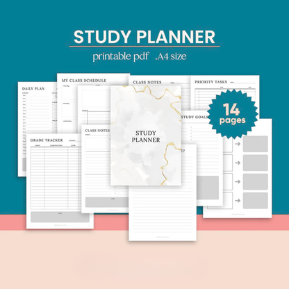 Mega ADHD Printable For Growth Mindset, ADHD Journal, ADHD Productivity Planner, ADHD Life Planner, Printable ADHD Planner Wiseovia