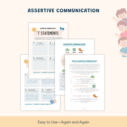 ADHD Executive Functioning Worksheet Bundle for Kids & Teens | Emotional Regulation, Time Management & Focus Tools (130+ Pages)
