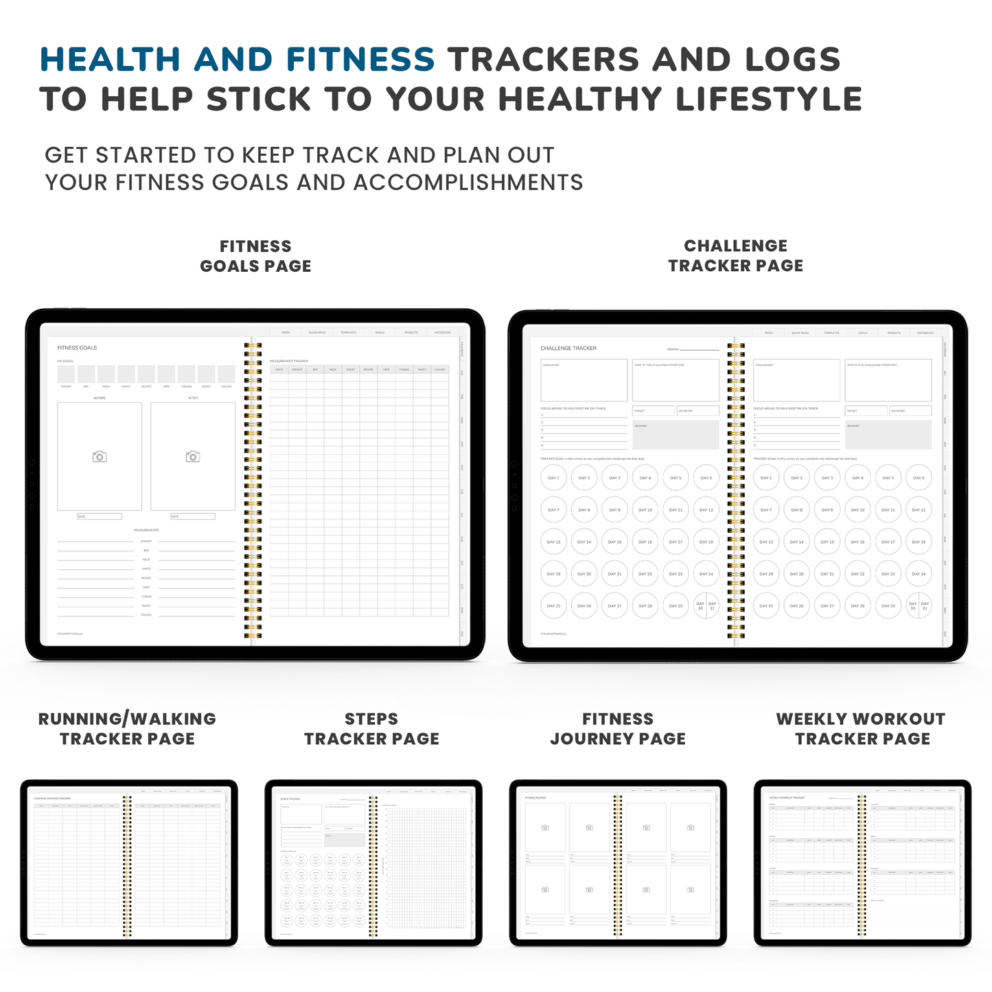 MODERN - NEUTRAL MINIMAL DIGITAL PLANNER - Digital Planner, Goodnotes Planner, iPad Planner, Notability Planner, Dated Digital Planner, 2026 2027 Undated Planner