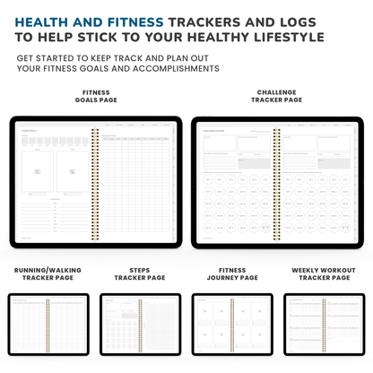 MODERN - NEUTRAL MINIMAL DIGITAL PLANNER - Digital Planner, Goodnotes Planner, iPad Planner, Notability Planner, Dated Digital Planner, 2026 2027 Undated Planner